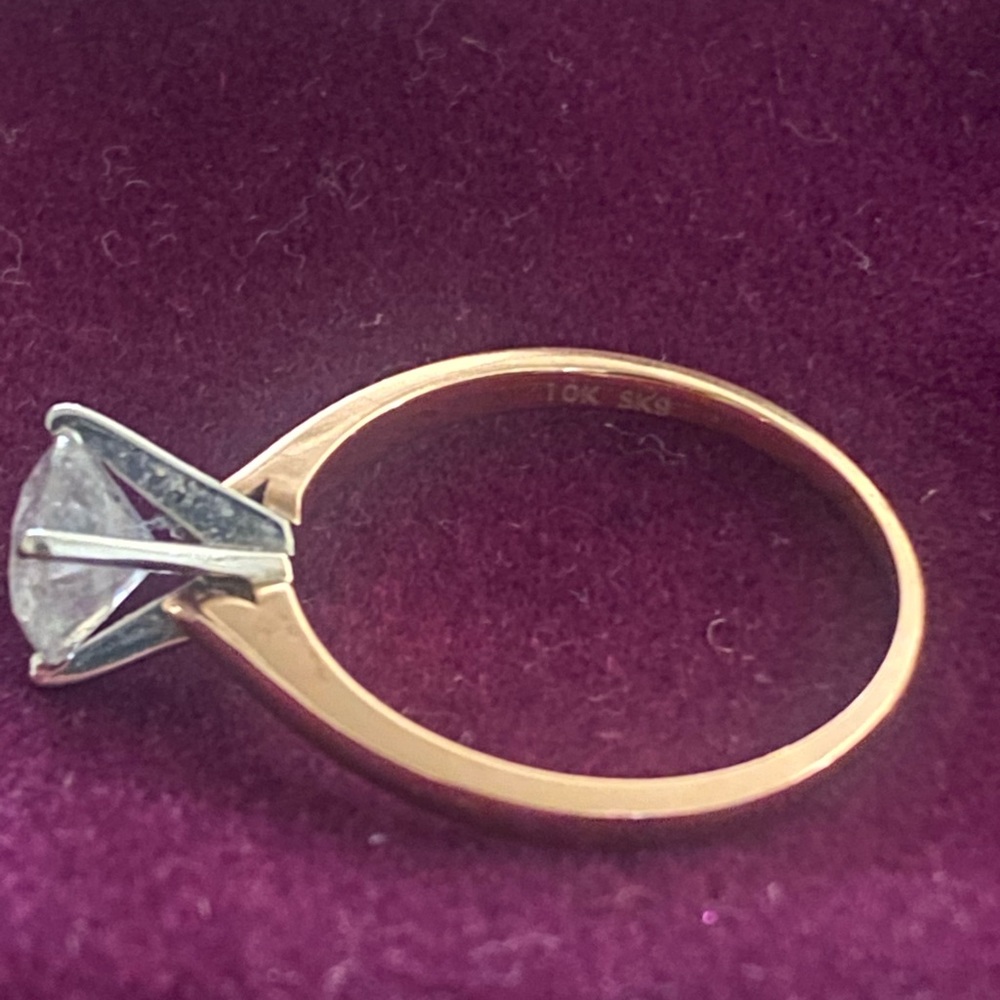 Rose Gold Diamond Ring